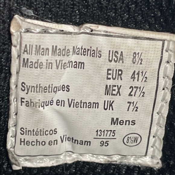 Hunter’s Bay Men’s Black Dress Shoes - Size 8 1/2” W - Picture 7 of 11